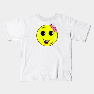 Emoticon smile Kids T-Shirt